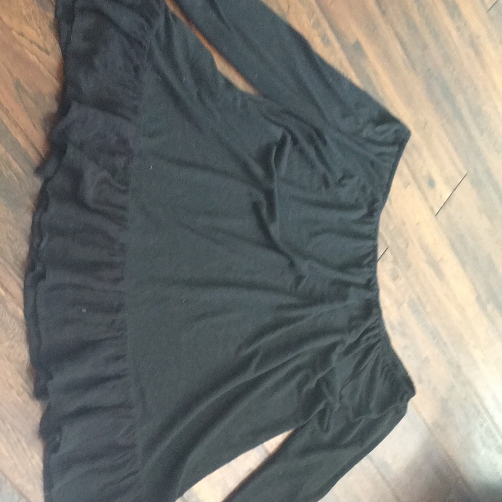 Off the shoulder black top from Altar’d State